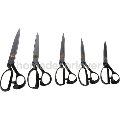 Steel Upholstery Tailor Scissors Fabric Dressmaking Cutter Shears Craft 8-12"