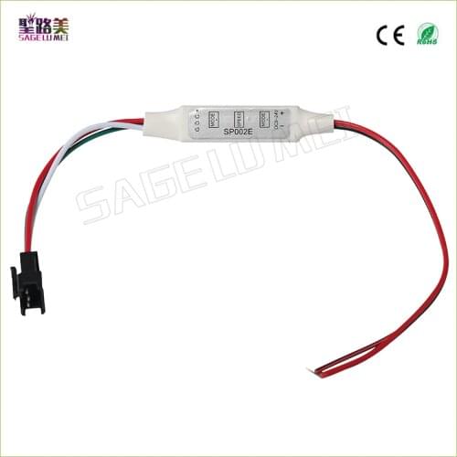 Best price DC5V-24V 1 pcs Mini RGB 3key LED Controller for 5050 WS2811 ws2812b Dream Color LED light Strip free shipping