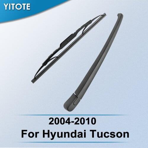 YITOTE Rear Wiper & Arm for HYUNDAI TUCSON 2004 2005 2006 2007 2008 2009 2010