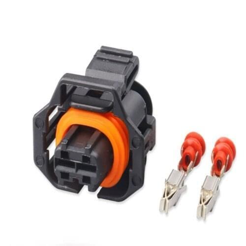1928403698 1000SETS 2pin 3.5mm female Auto Motorcycle Electronic Wiring Connector for AUdi,VW,BMW, Honda,Toyota DJ7026A-3.5-21