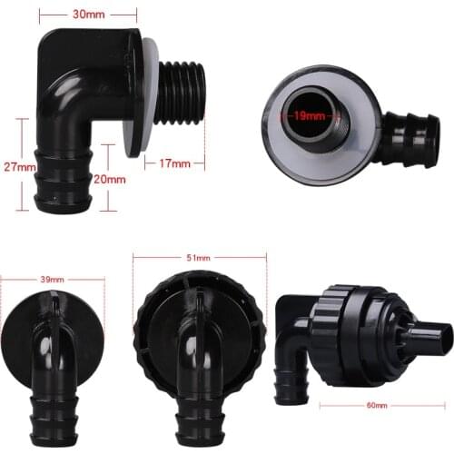 2021 Fish Tank Back Filter Outlet Universal Rotatable Overflow Duckbill Sprinkler Multifunction Aquarium Effluent Joint Nozzle