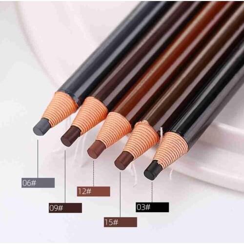 5 Colors Eyebrow Pencil Makeup Eyebrow Enhancers Cosmetic Art Waterproof Tint Stereo Types Coloured Eye Brow Pen Natural Beauty