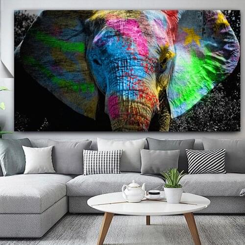 5D Diamond Painting Animal Diamond Embroidery African Elephant Mosaic Wall Diamond Art Decoration Pictures Living Room Bedroom