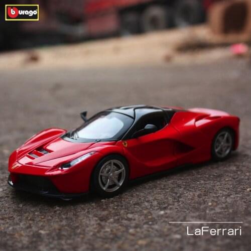Bburago 1:18 Ferrari La Ferrari car alloy car model simulation car decoration collection gift toy Die casting model boy toy