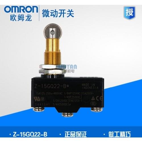 Free shipping High quality Genuine OMRON Omron Travel Micro Switch Z-15GQ-B Z-15GQ22-B