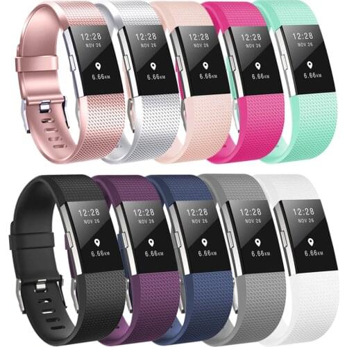Baaletc For Fitbit Charge 2 Wristband Smart Watch Band Strap Soft Watchband Replacement Band For Fitbit Charge 2 Accessories