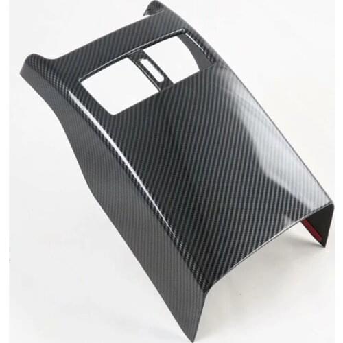 For Mazda CX-30 CX30 2020 2021 Armrest Box Rear Air Condition Vent Outlet Cover Trim Decoration Interior Car Styling Accessories