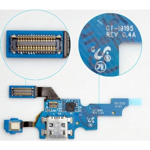 For Samsung Galaxy S4 Mini i9195 I9190 i9192 USB Charging Dock Port Connector Flex Cable