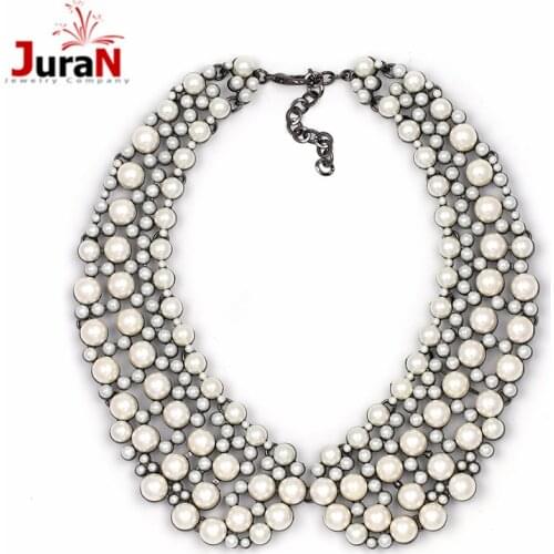 Женские ожерелья из жемчуга Juran China At AliExpress