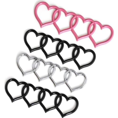 Love Heart Rear Trunk Tail Label Emblem Decal Car Sticker Replacement For A3 A4 A5 A6 A7 B6 B7 B8 B9 C6 C7 S3 Q3 Q5 Car Styling