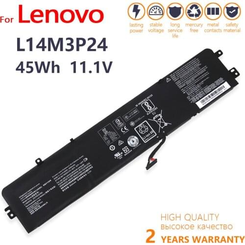 Genuine Lenovo Ideapad Xiaoxin 700 R720 Y700-14ISK Y520-15IKB Y720-14ISK L14M3P24 L14S3P24 L16M3P24 Laptop Battery