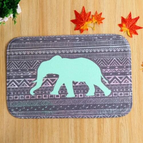 The latest design elephant bedroom home in front of the Indian anti-slip mats