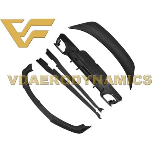 Suitable For 14-16 Porsche 970 Panamera S 4 4S VAD-M Carbon Fiber Full Body Kit ( Front Lip Rear Lip Diffuser Side SKirts )