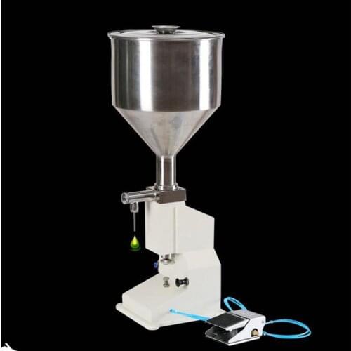 Manual Cream Filling Machine Shampoo and Cosmetics Manual Pneumatic Filling Machine Liquid Filling Machine