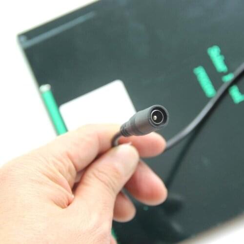 Hot 6W 12V Solar Cell High Quality Monocrystalline Solar Panel + DC Output Wide Compability 200*170*3MM 2PCS/Lot Free Shipping