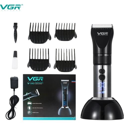 VGR Professional Electric hair trimmer hair clipper electric hair cutter beard trimer precision machine Low Noise For Men Beard