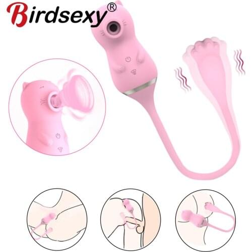 Vagina Sucking Vibrator Nipple Sucker Oral Clitoris Stimulation Powerful Sex Toys for Women 10 Vibrating G spot Intimate Good