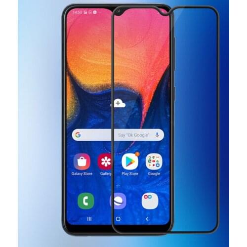 For Samsung Galaxy A10 Glass Tempered Glass for Samsung Galaxy A30 Film Full Glue Screen Protector for Samsung Galaxy A50