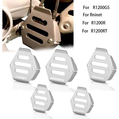 Motorcycle Exhaust Flap Cover Protector Guard For BMW R1200GS Adv Adventure R1200R R1200RT R1200 R 1200 GS R RT R nineT nine T