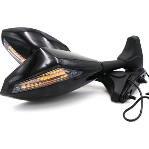 YZF R6 Motorcycle Rearview Mirror with turning light For Yamaha YZFR6 1998-2012 YZF-R6 199 2000 2001 2002 2003 2004 2005 2006