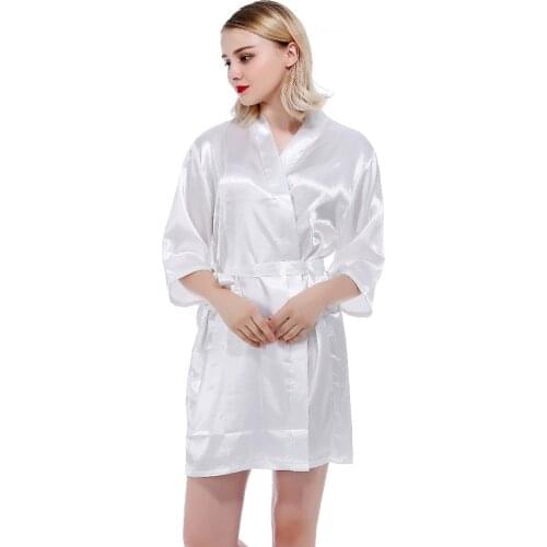 Women Sleepwear Nightwear White Bridal Dress Robe Wedding Bride Bathrobe Night Dress Home Gown Sleepwear Nightgown Dressing