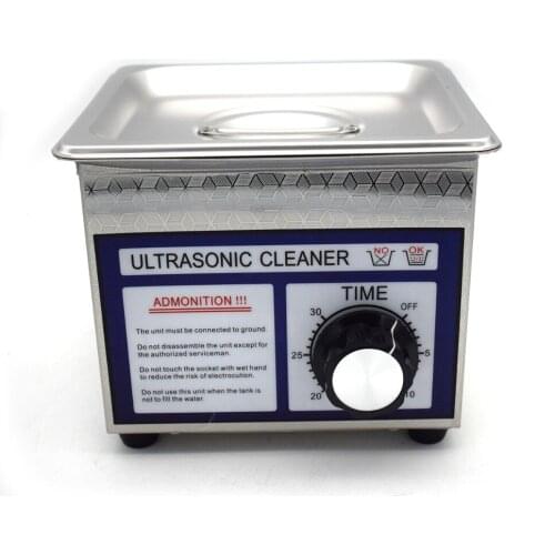 1.3L Digital Ultrasonic Cleaner With Basket 30W Jewelry Watches Cleaning Machine