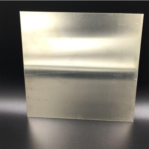1piece White Nickel Copper Plate 200x200mm DIY Handmade Material Cupronickel Plate Material for Industry Mould or Metal Art