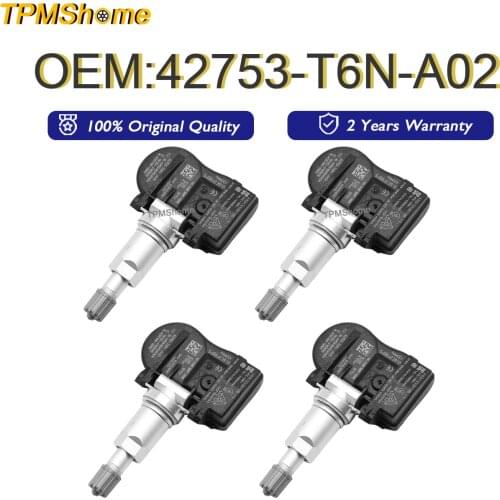 42753-T6N-A02 TMPS SENSOR FOR 2019-2021 ACURA NSX 433MHz Tire Pressure Monitoring System Tyre Air Pressure Monitor 42753T6NA02