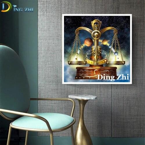5D Diamond Painting Modern Decor Wall Stickers Art Balance Picture DIY Full Square Round Drill Cross Stitch Mosaic Embroidery