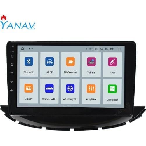 Car radio audio 2 DIN Android stereo receiver FOR Chevrolet TRAX 2017+ car GPS navigation auto multimedia DVD player head unit