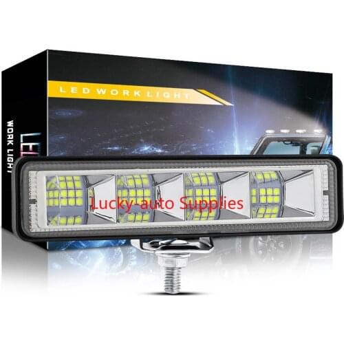 Car LED Work Lights Flat 24LED Daytime Running Lights Engineering Auxiliary Lights Off-road Vehicle Modified Lights