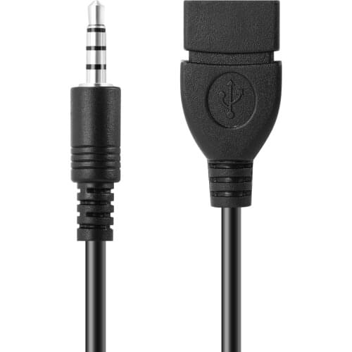 Car 3.5mm AUX Audio Plug Jack Converter Cable Cord for Chevrolet Cruze Epica Lova for jeep renegade compass wrangler dodge