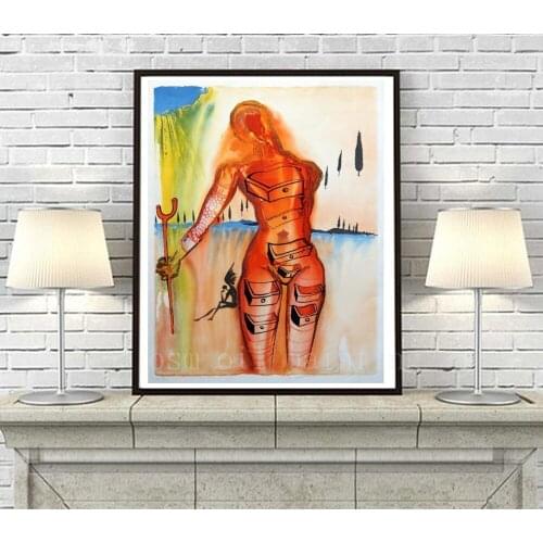 Handmade Kids Unique Gift Modern Abstract New Style Portrait Figure Oil Painting on Canvas Handmade Sexy Nude Wall Art Pictures