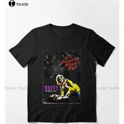 Buffy - Horror Movie T-Shirt Unisex Men Women Tee Retro Vintage Cotton Tee Shirt S-5Xl