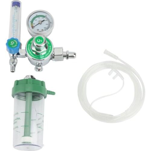 Buoy Type Oxygen Inhalator Oxygen Regulator Pressure Flowmeters Reducer Oxygen Gauge Oxygen Inhalation Apparatus