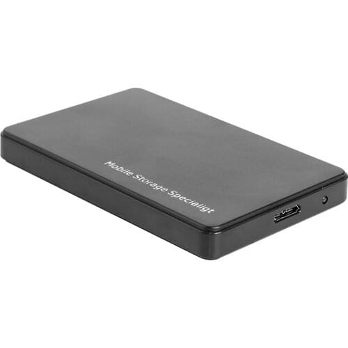 2.5 inch SATA HDD SSD External Enclosure Box USB 2.0 Hard Drive Disk Case Aluminum Alloy 6Gbps Enclosure Box Support 8TB