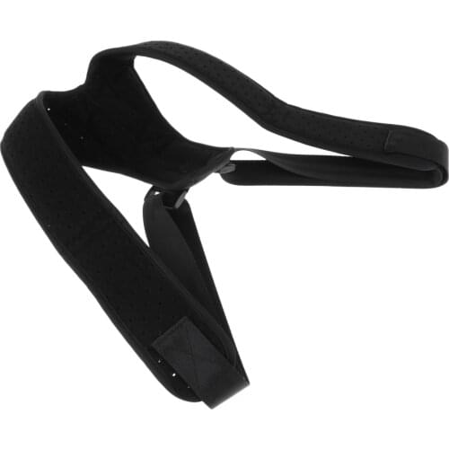 Upper Back Posture Corrector Brace Clavicle Support Fractures Sprains Shoulders, Neoprene Made, Breathable and Adjustable