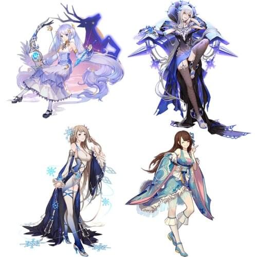 Three Ratels CDM317 Hot game role anime wall sticker for home decoration car hood sticker laptop decal