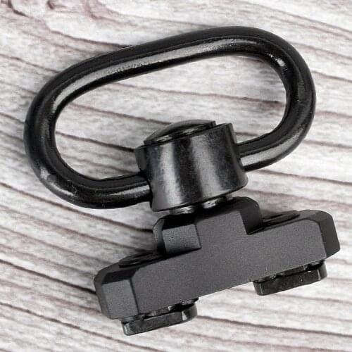 M-lok Sling Swivel Stud Mount Adapter Tactical Hunting Pistol Mounting Adapter Quick -release Ring Hunting Equipment