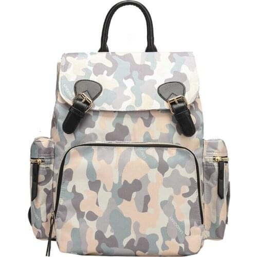 Fashion Mummy Baby Diaper Bag Waterproof Large Capacity Woman Handbag Maternity Nappy Nursing Backpack Baby Stroller Organizer