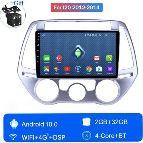 Suitable for 2012 2013 2014 Hyundai I20 reversing image large-screen Android10 on-board Core ROM 32GB GPS navigator 4G all-net