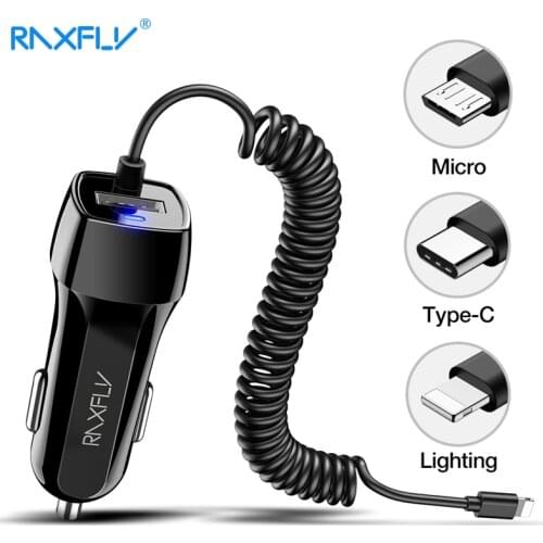 RAXFLY Cigarette Lighter Splitters For Mobile Phones
