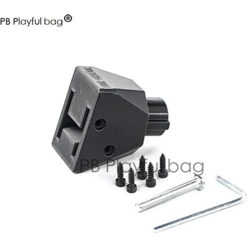 Outdoor sports cs toys renxiang AK47 buffer tube adapter AKM AKS to AR nylon water bullet bomb modified accessories QD145