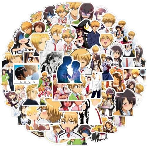 10/30/50PCS Japan Anime Kaichou wa Maid-sama! Stickers Cartoon Decals Motorcycle Travel Luggage Guitar Fridge Waterproof Sticker