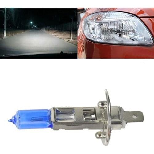 1Pc H1/6000K Super White 12V 100W Car HID Xenon Headlight Light Lamp Bulb Автомобильные лампы лампочки на авто