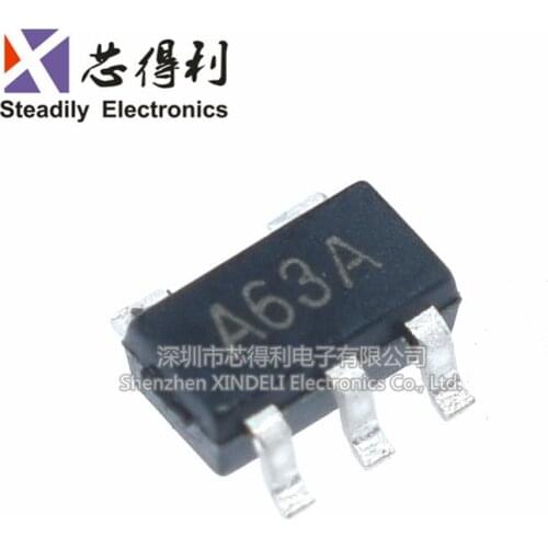 10pcs/lot Lm321mfx SOT23-5 LM321 Screen Printing: A63a Low Power Operational Amplifier