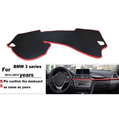 Car accessories Auto Instrument platform desk pad For BMW 3 Series 2013-2014 Car Dashboard pad