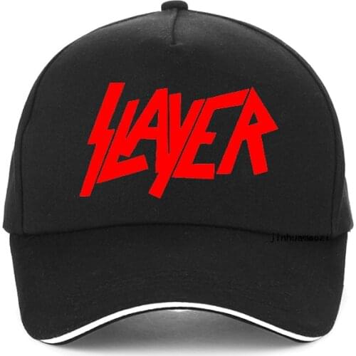 Fashion Brand Printing Slayer Heavy Metal Thrash Rock Band Baseball cap Summer adjustable Metal Band hats Unisex snapback hat