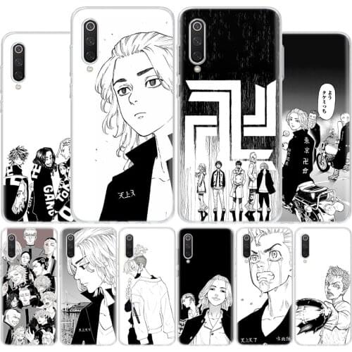 Tokyo Revengers Anime Cover Phone Case For Xiaomi Redmi Note 10 9 9S 8T 8 7 6 5 9A 6A 7A 8A 9C K20 S2 Pro Luxury Soft Coque