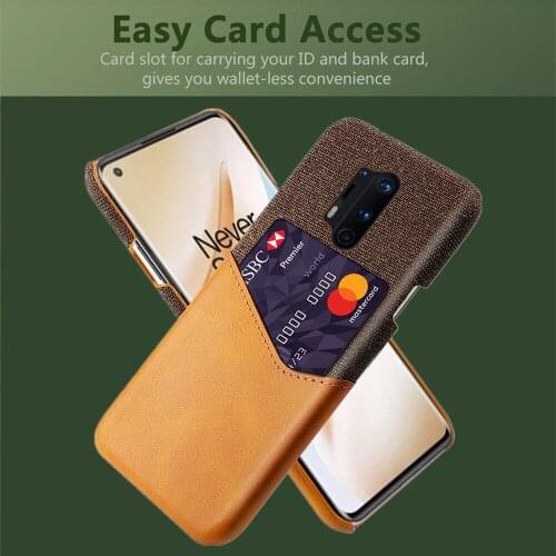 Card Slots Cover Funda On The For OnePlus 8 Pro Coque Business Leather Case For One Plus 8pro 1+8 Pro 6.78" 2020 Capa Shell